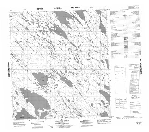 065P02 Isuqtuq Lake Canadian topographic map, 1:50,000 scale