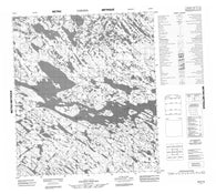 065P10 No Title Canadian topographic map, 1:50,000 scale