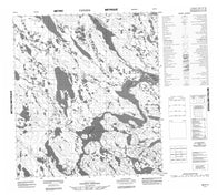 065P11 No Title Canadian topographic map, 1:50,000 scale