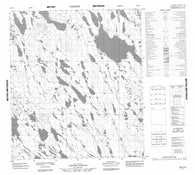 065P12 No Title Canadian topographic map, 1:50,000 scale