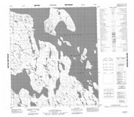 065P13 No Title Canadian topographic map, 1:50,000 scale