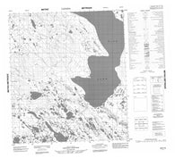 065P15 No Title Canadian topographic map, 1:50,000 scale