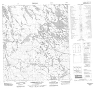 066A03 Tiriksiujarvik Hill Canadian topographic map, 1:50,000 scale