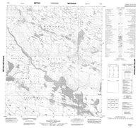 066B05 No Title Canadian topographic map, 1:50,000 scale