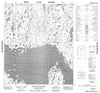 066B11 Koangok Narrows Canadian topographic map, 1:50,000 scale