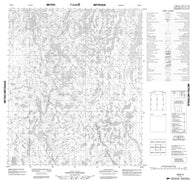 066B14 No Title Canadian topographic map, 1:50,000 scale