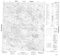 066C01 No Title Canadian topographic map, 1:50,000 scale