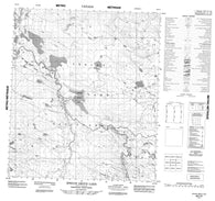 066C06 Spruce Grove Lake Canadian topographic map, 1:50,000 scale