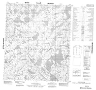 066C14 No Title Canadian topographic map, 1:50,000 scale