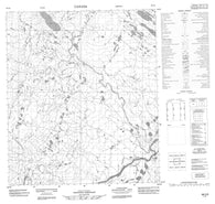 066D05 No Title Canadian topographic map, 1:50,000 scale