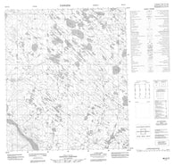 066D12 No Title Canadian topographic map, 1:50,000 scale