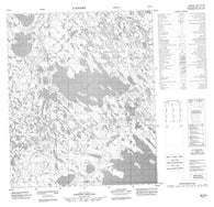 066E03 No Title Canadian topographic map, 1:50,000 scale