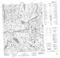 066E09 No Title Canadian topographic map, 1:50,000 scale