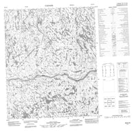 066E10 No Title Canadian topographic map, 1:50,000 scale