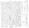 066E11 Hawk Rapids Canadian topographic map, 1:50,000 scale