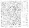 066E13 No Title Canadian topographic map, 1:50,000 scale