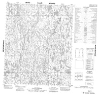 066F11 No Title Canadian topographic map, 1:50,000 scale