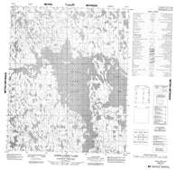 066F15 Upper Garry Lake Canadian topographic map, 1:50,000 scale