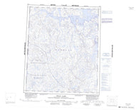 066F Pelly Lake Canadian topographic map, 1:250,000 scale