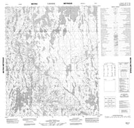 066G01 No Title Canadian topographic map, 1:50,000 scale