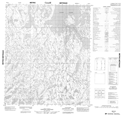 066G04 No Title Canadian topographic map, 1:50,000 scale