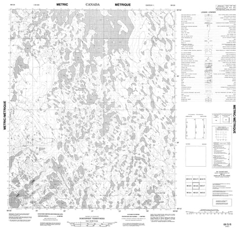 066G06 No Title Canadian topographic map, 1:50,000 scale