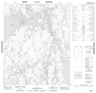 066G14 No Title Canadian topographic map, 1:50,000 scale