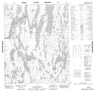 066G16 No Title Canadian topographic map, 1:50,000 scale