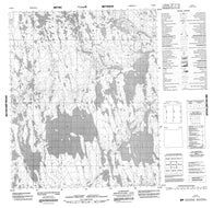 066H05 No Title Canadian topographic map, 1:50,000 scale