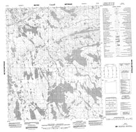 066H06 No Title Canadian topographic map, 1:50,000 scale