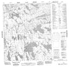 066H06 No Title Canadian topographic map, 1:50,000 scale