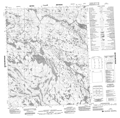 066H09 No Title Canadian topographic map, 1:50,000 scale