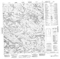 066H10 No Title Canadian topographic map, 1:50,000 scale