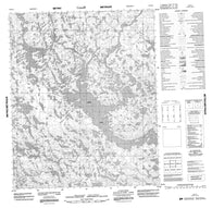 066H11 No Title Canadian topographic map, 1:50,000 scale