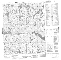 066H15 No Title Canadian topographic map, 1:50,000 scale