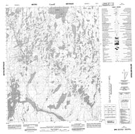 066I04 No Title Canadian topographic map, 1:50,000 scale