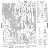 066I06 No Title Canadian topographic map, 1:50,000 scale