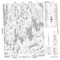 066I07 No Title Canadian topographic map, 1:50,000 scale