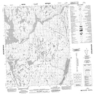 066I08 No Title Canadian topographic map, 1:50,000 scale