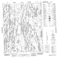 066I10 No Title Canadian topographic map, 1:50,000 scale