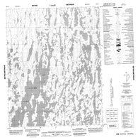 066I11 No Title Canadian topographic map, 1:50,000 scale