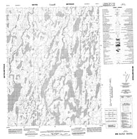 066I13 No Title Canadian topographic map, 1:50,000 scale