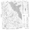 066I16 No Title Canadian topographic map, 1:50,000 scale