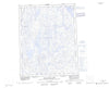 066I Ian Calder Lake Canadian topographic map, 1:250,000 scale