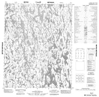 066J05 No Title Canadian topographic map, 1:50,000 scale