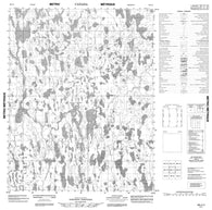 066J11 No Title Canadian topographic map, 1:50,000 scale