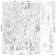 066J13 No Title Canadian topographic map, 1:50,000 scale