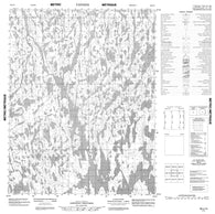 066J14 No Title Canadian topographic map, 1:50,000 scale