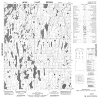 066J15 No Title Canadian topographic map, 1:50,000 scale