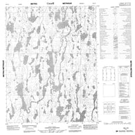 066J16 No Title Canadian topographic map, 1:50,000 scale